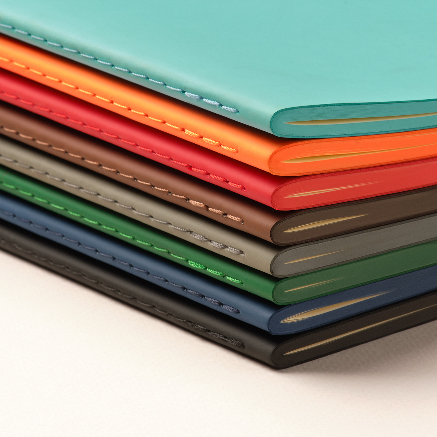 Блокнот Альфа Слим (Alpha slim), лазурный-14