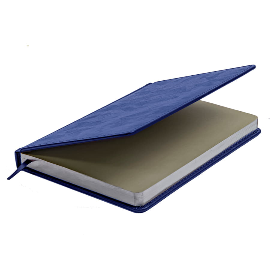 Ежедневник недатированный Joy, формат А5, в линейку, синий-4