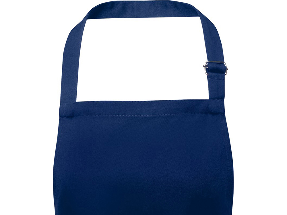 Фартук Andrea плотностью 240 г/м² с регулируемой завязкой на шее - Темно - синий-2