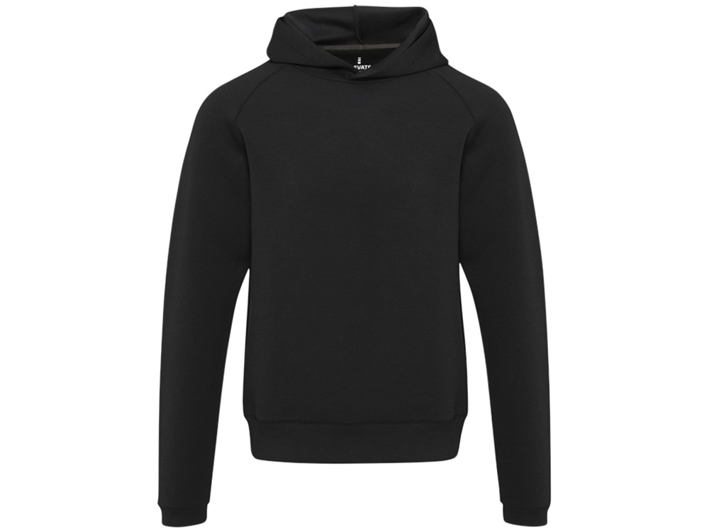 Danali унисекс интерлок спортивная толстовка - Сплошной черный-1