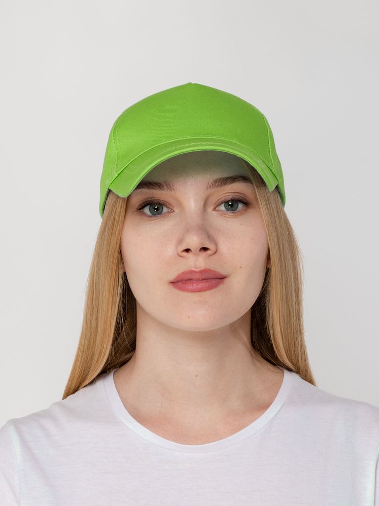 Бейсболка Convention, зеленое яблоко-4