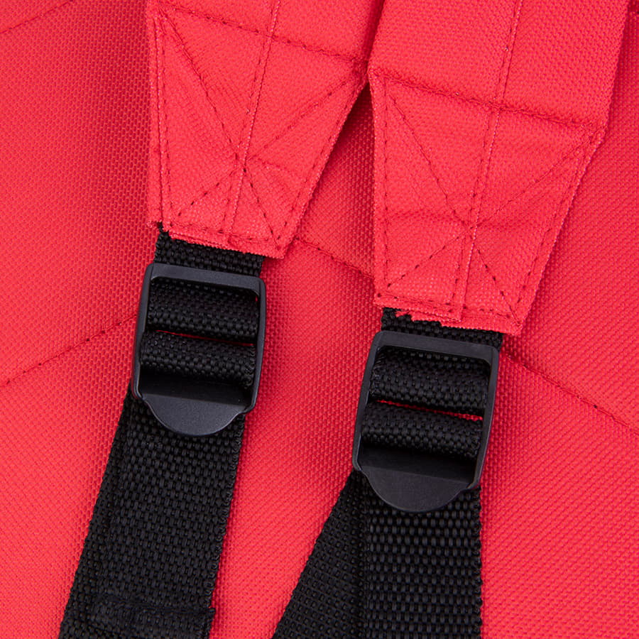 Рюкзак URBAN, красный, серый-4