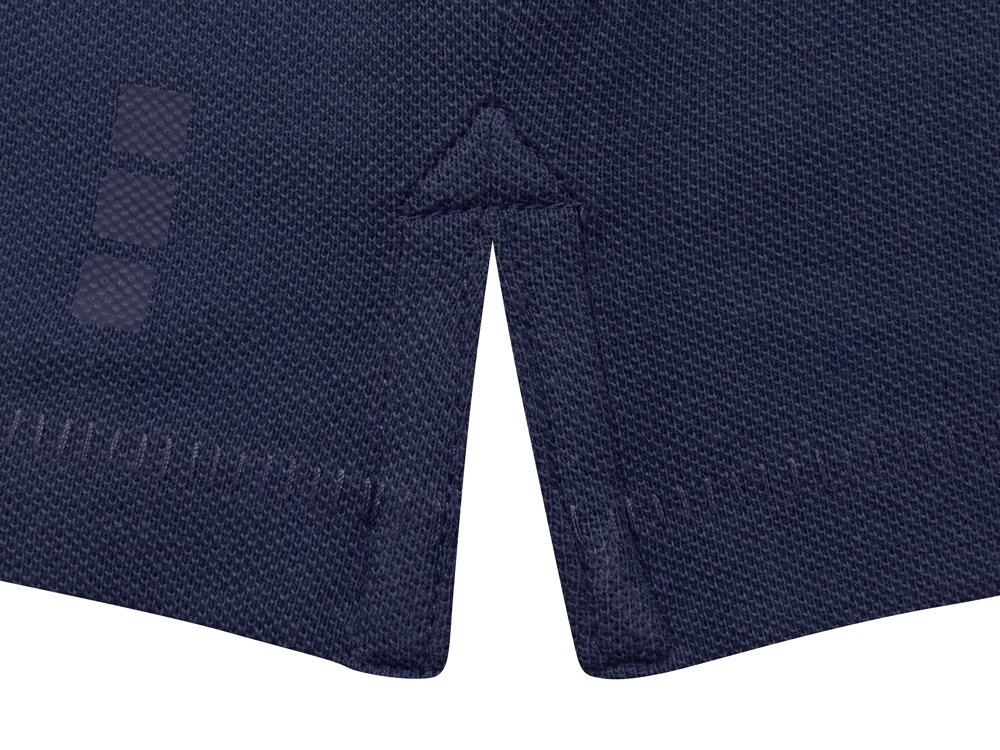 Calgary женская футболка-поло с коротким рукавом, темно-синий-4