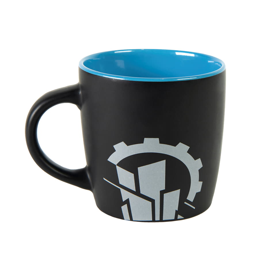 Кружка INTRO, черный, синий-2