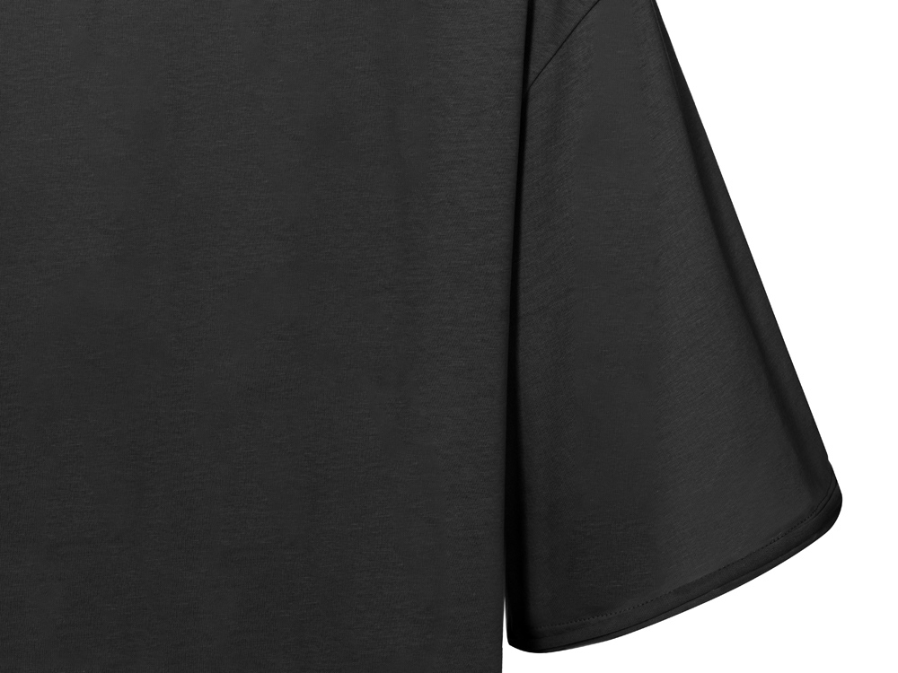 Футболка оверсайз Liyon унисекс, черный-11