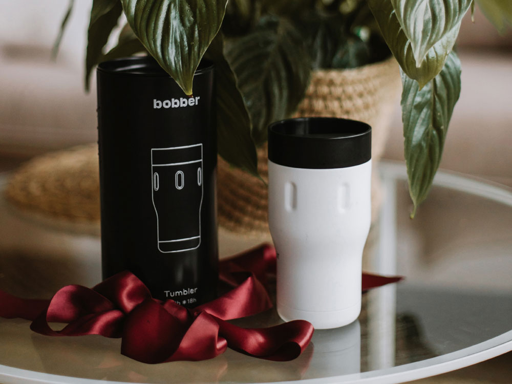 Термос питьевой, вакуумный, бытовой, тм bobber. Объем 0,35 литра. Артикул Tumbler-350 Iced Water-8