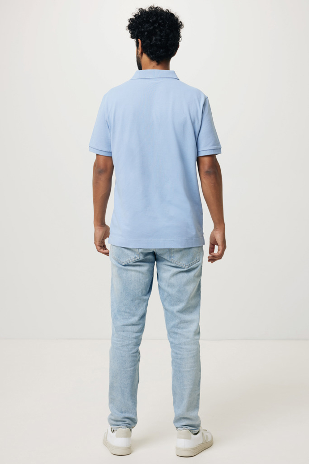 Рубашка поло Iqoniq Yosemite из переработанного хлопка-пике, унисекс, 220 г/м²-9