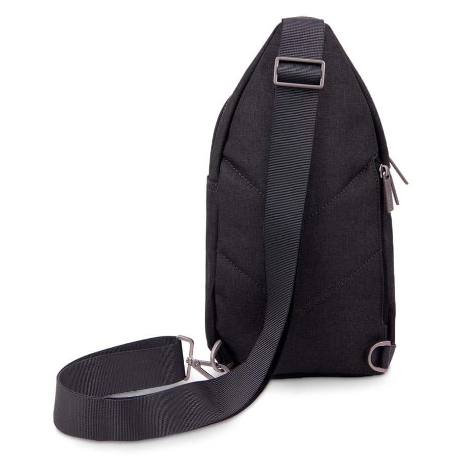 Сумка на плечо CORE, тёмно-серый, голубой-3