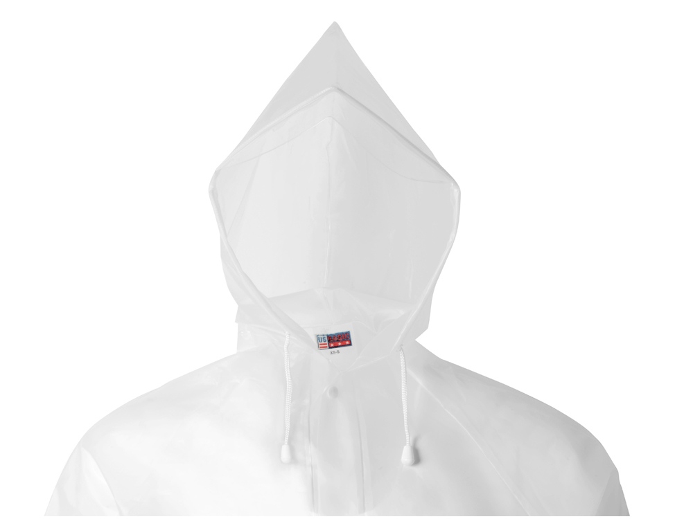 Дождевик Hawaii c чехлом детский, белый-4