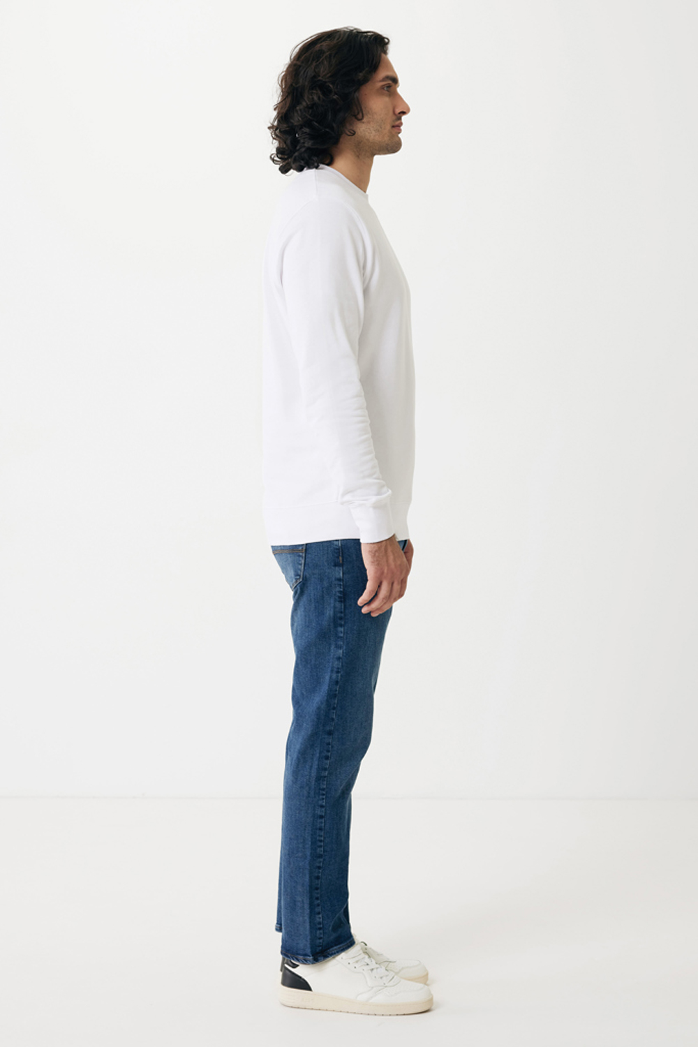 Свитшот Iqoniq Etosha из переработанного хлопка, унисекс, 280 г/м²-9