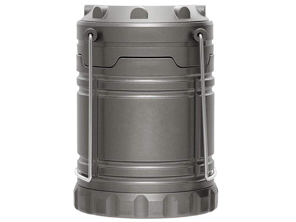 Туристический фонарь с эффектом пламени Beacon, серый-2