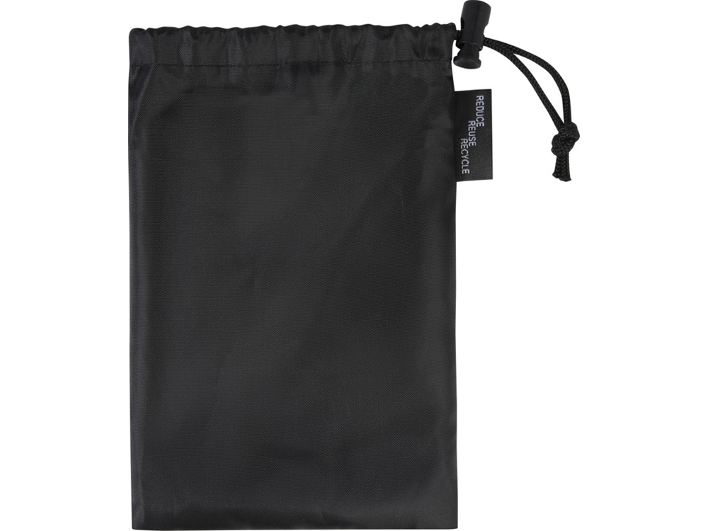 Austin, скакалка с мягкими ручками в чехле из переработанного PET-материала, красный-2