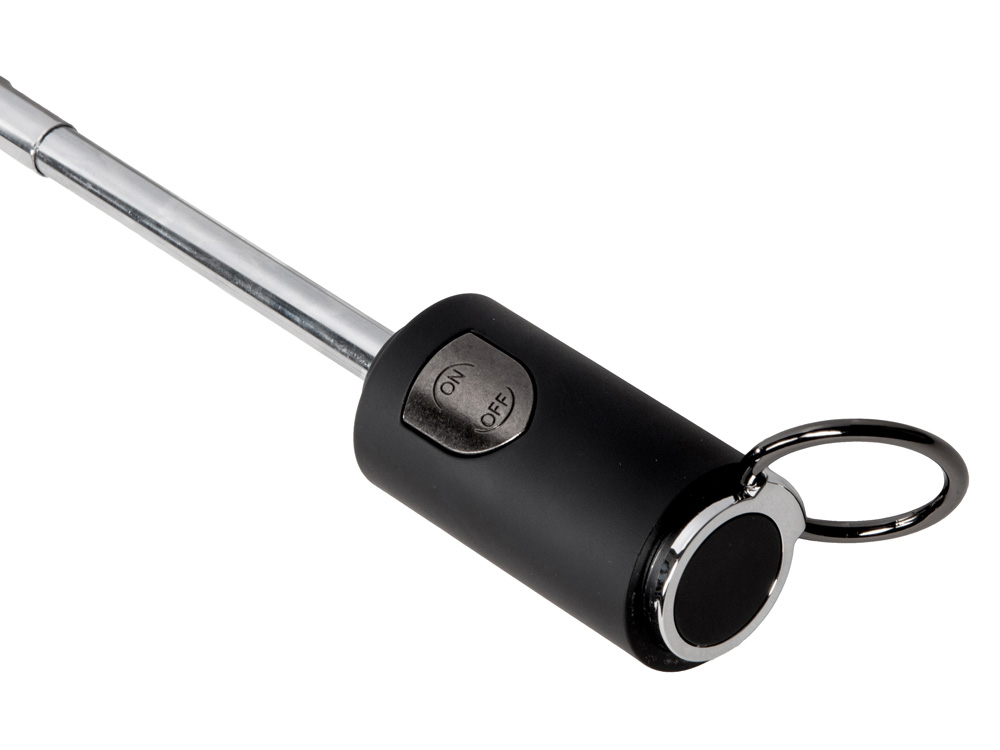 Зонт-автомат складной Auto compact, черный-6