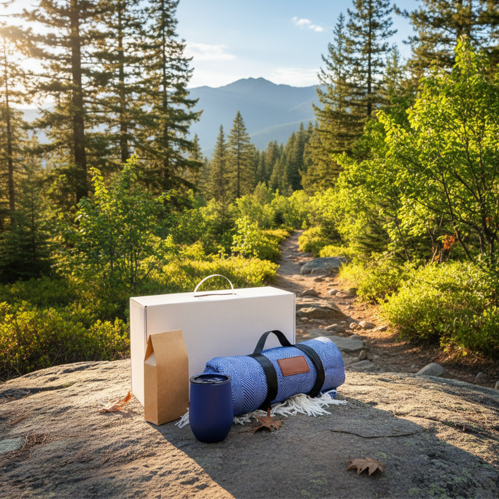 Подарочный набор KEEP CALM, Синий-6