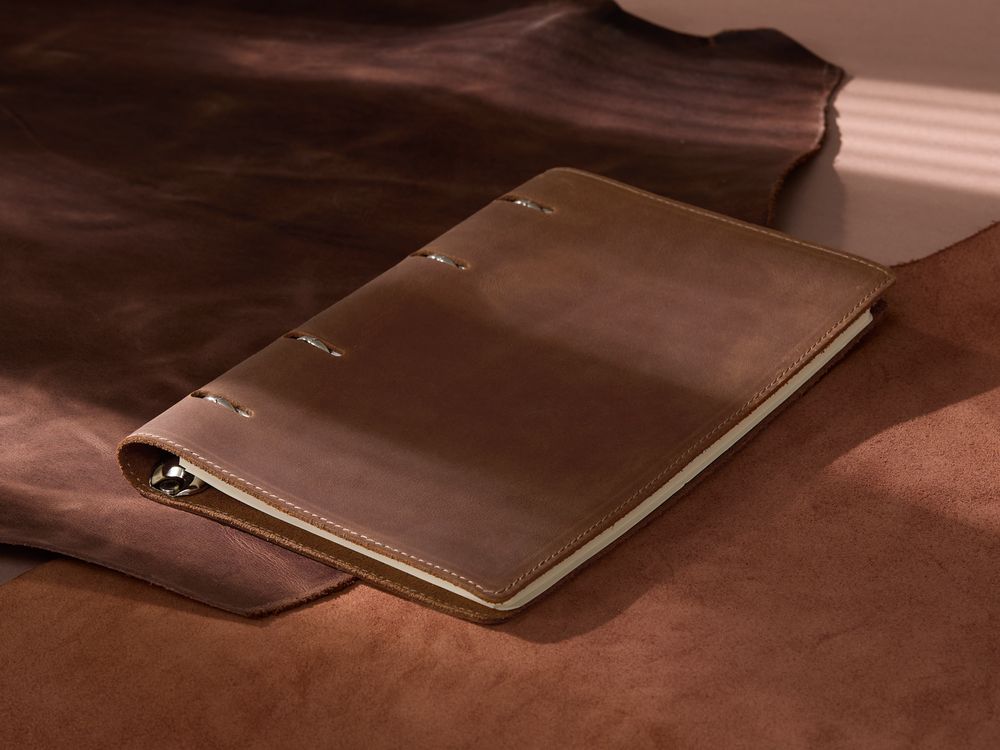 Ежедневник inStream, недатированный, коричневый-4