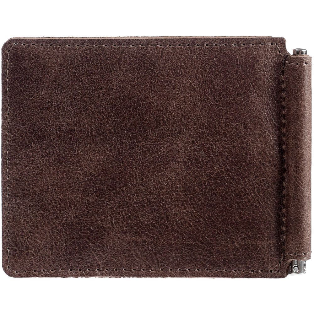 Зажим для купюр Apache, темно-коричневый-1