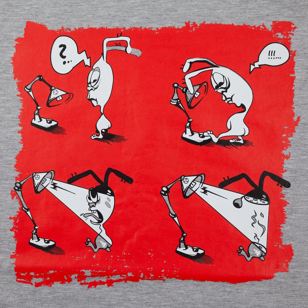 Толстовка «Ногиотушей», серый меланж-3