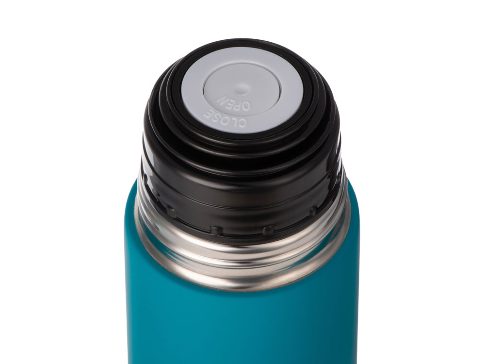 Термос Ямал Soft Touch с чехлом, 500мл, бирюзовый-4