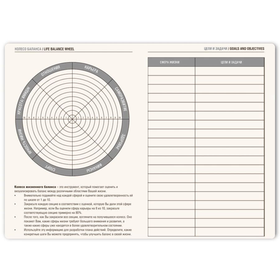 Ежедневник недатированный "FunkyPlan", 130*210 мм,темно-синий, голубой форзац, в линейку, темно-синий, голубой-3
