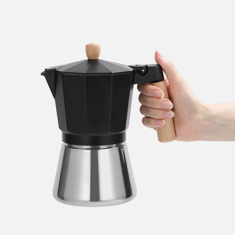 Гейзерная кофеварка Puffa-2