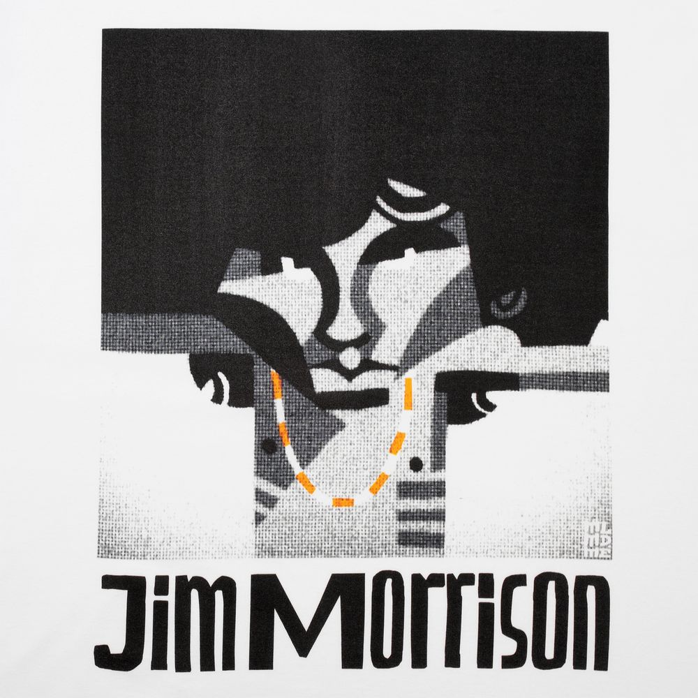 Футболка «Меламед. Jim Morrison», белая-2
