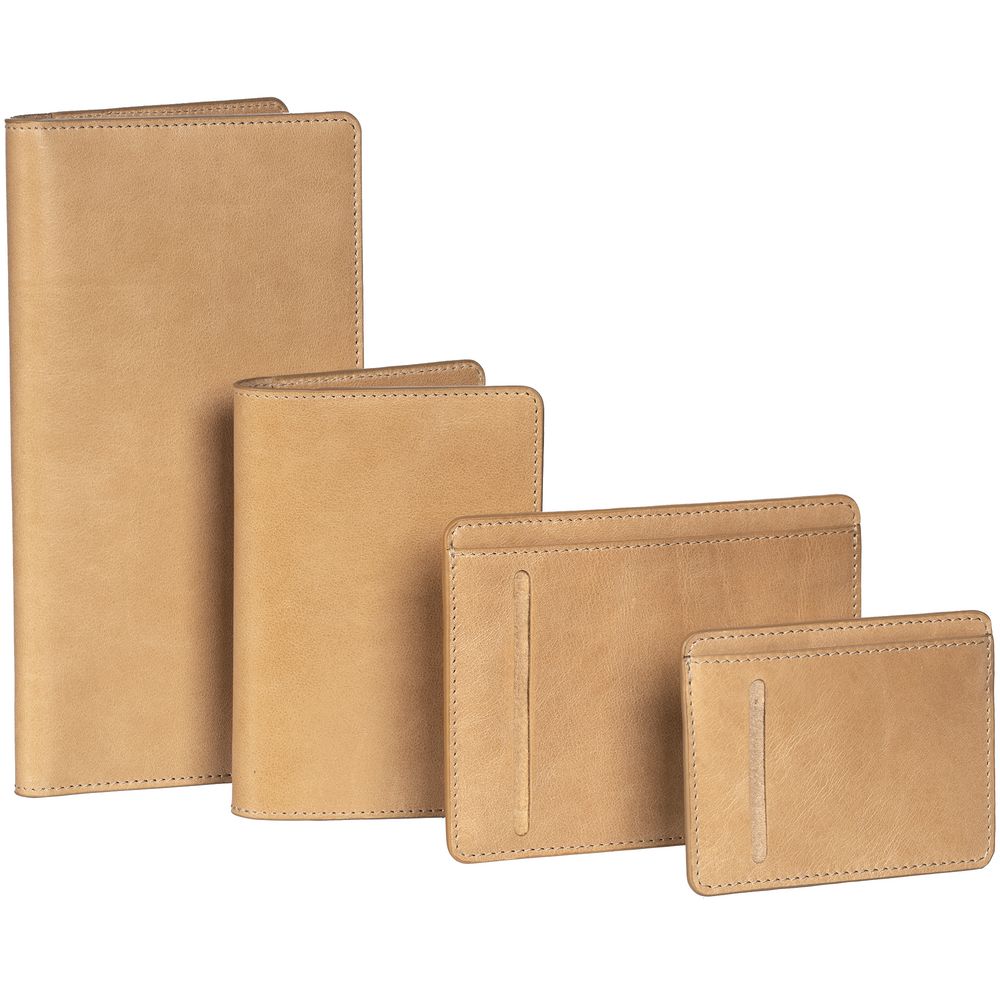 Обложка для паспорта Remini, бежевая-3