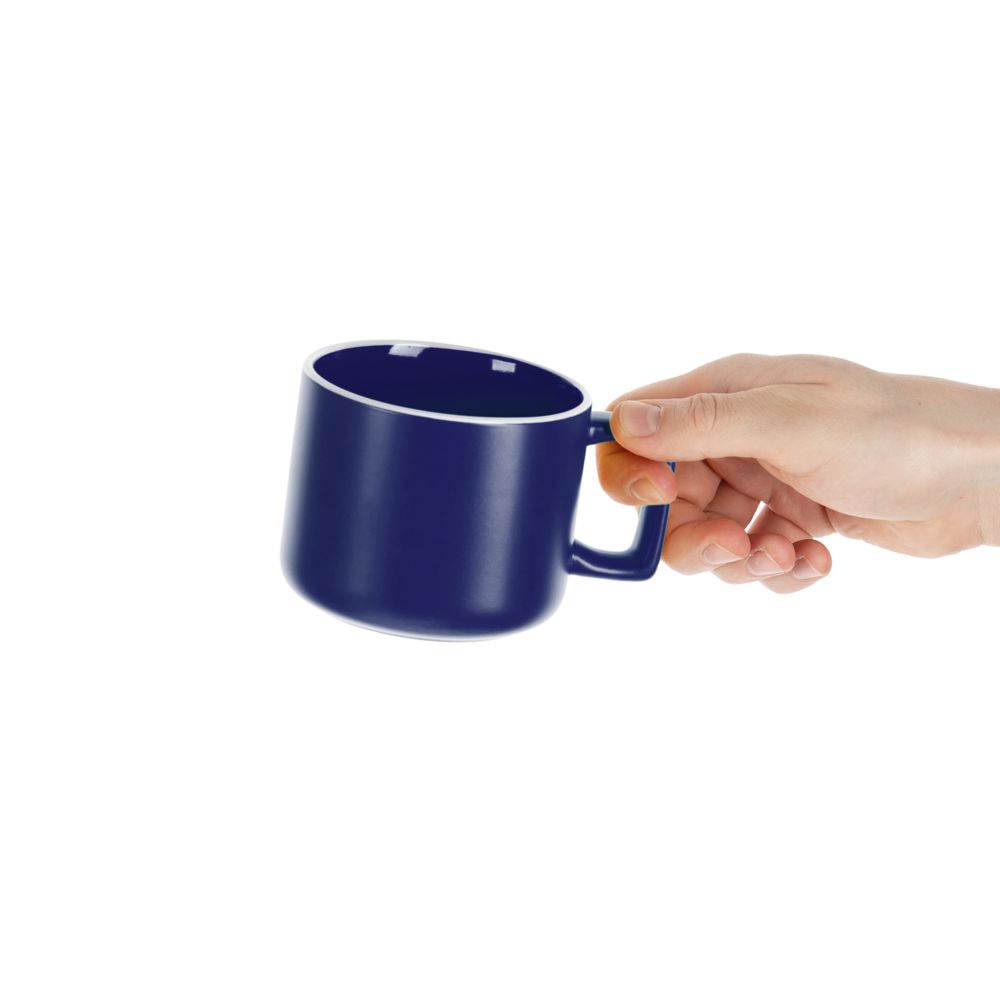 Чашка Fusion, ver.2, синяя-2