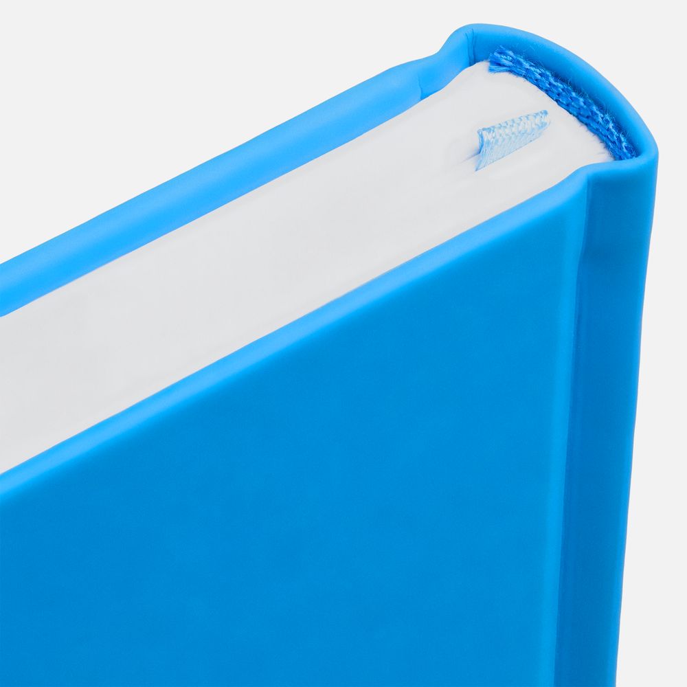 Ежедневник Favor Metal, недатированный, голубой-3