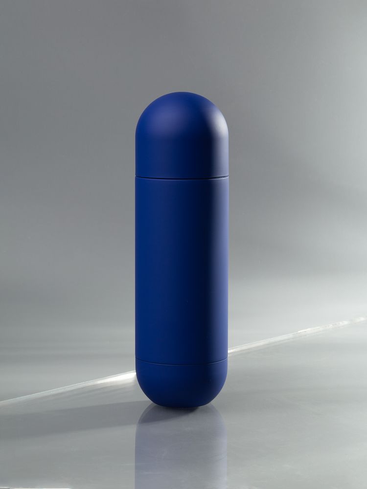 Термос Tubula Soft Touch, синий-2