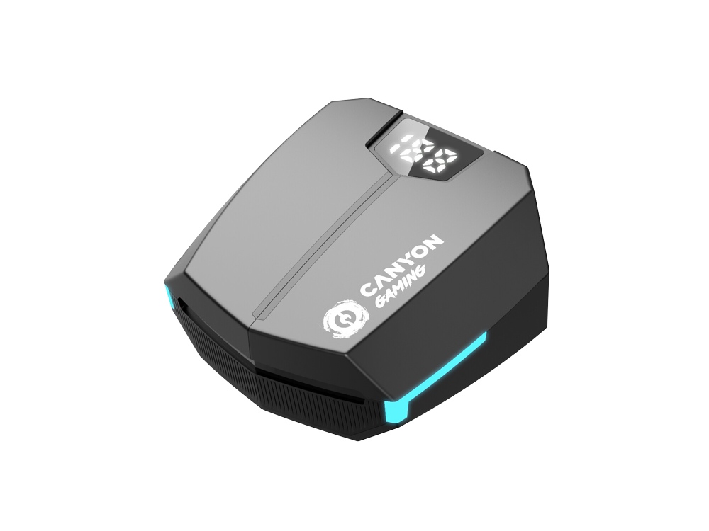 Игровая гарнитура Canyon DoubleBee GTWS-2, черный (CND-GTWS2B)-0