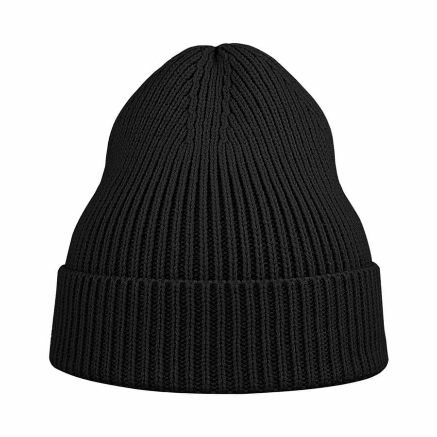 Шапка ANDY с отворотом, черный-2