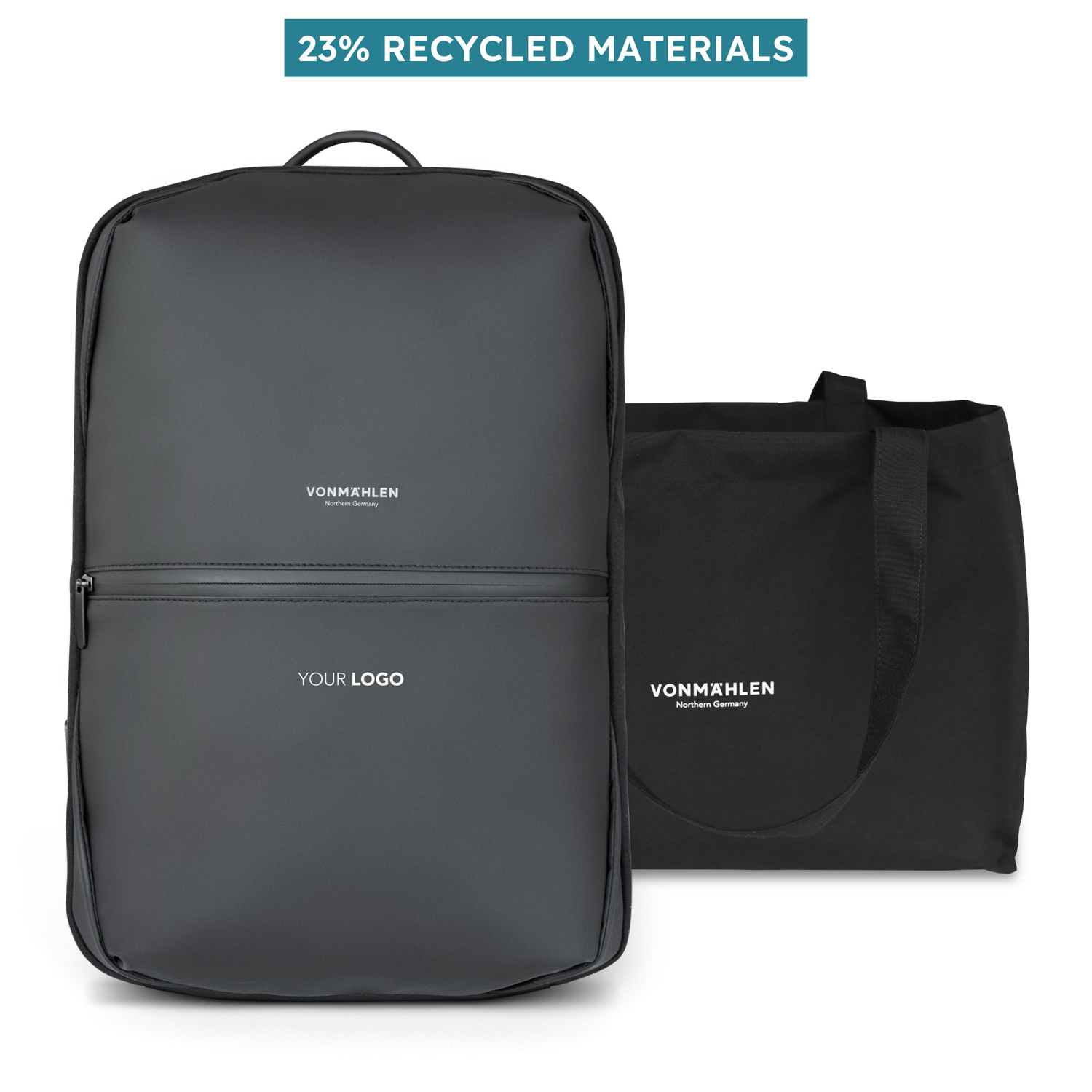 Рюкзак для ноутбука Horizon, 15.6’’, черный-11