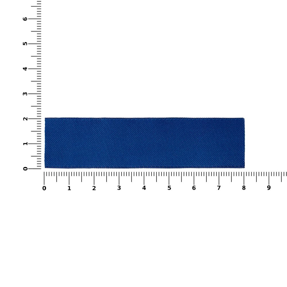 Лейбл тканевый Epsilon, S, синий-1