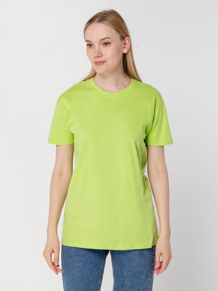 Футболка унисекс Regent 150, зеленое яблоко-4