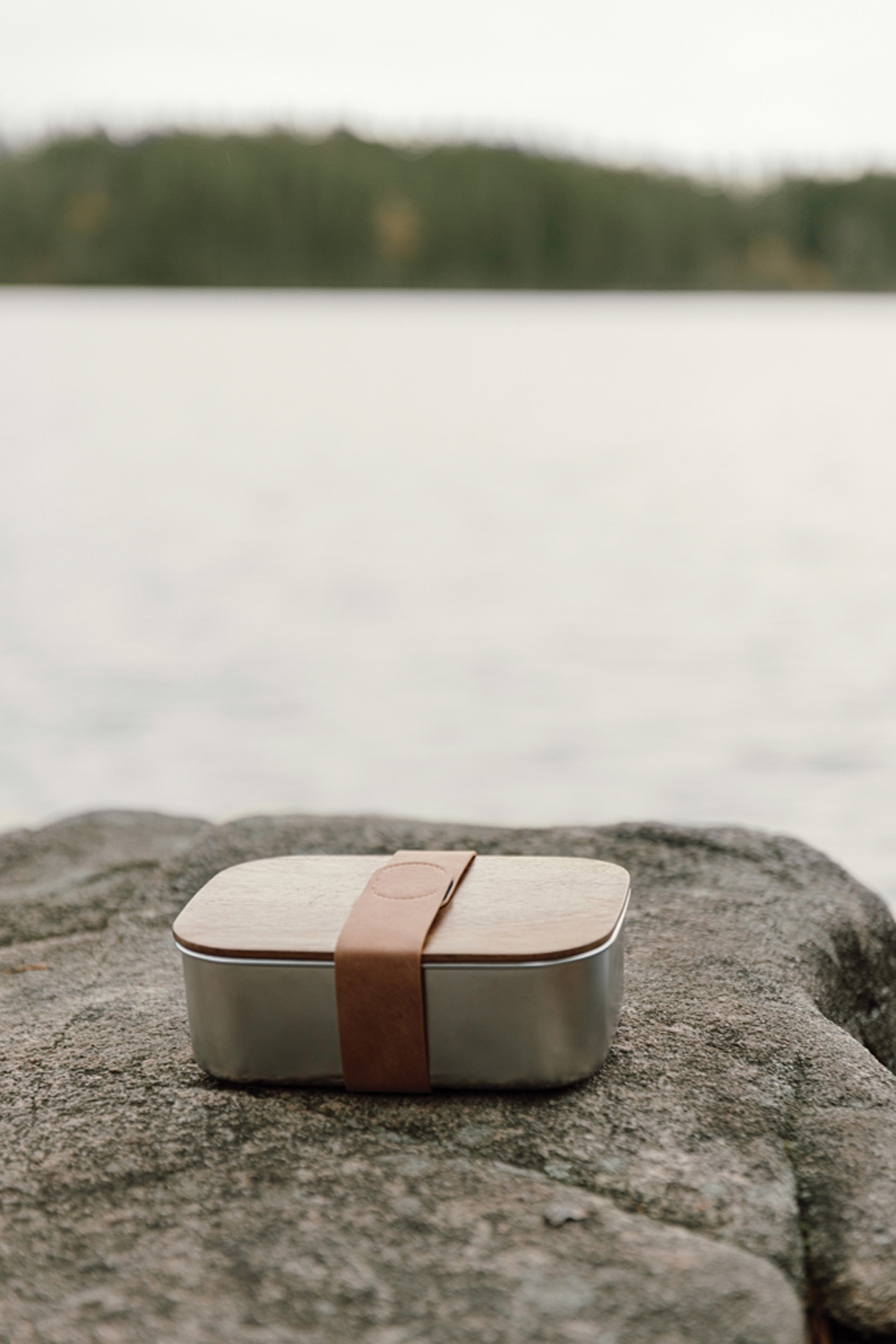 Ланч-бокс VINGA Ciro из переработанной стали RCS-6