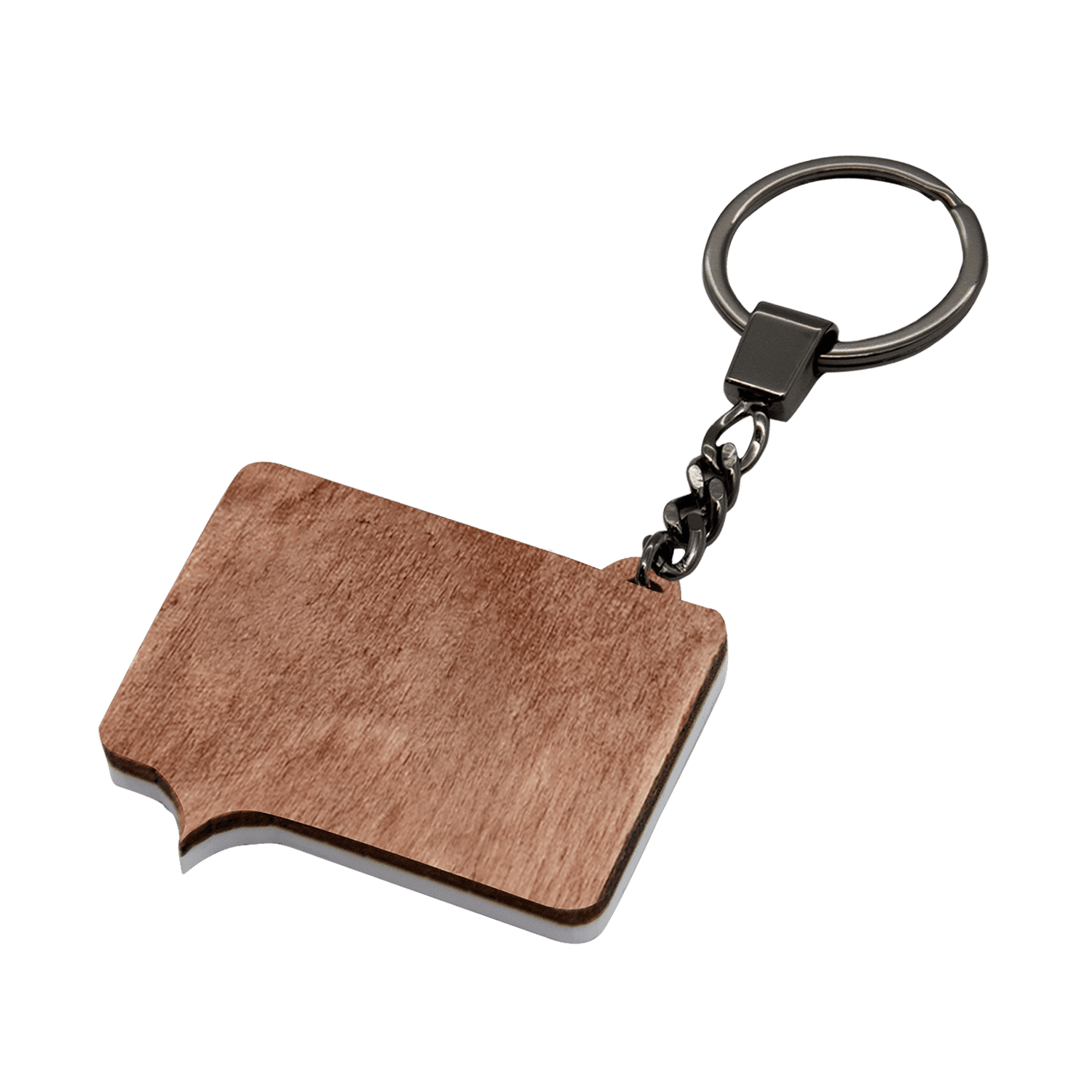 Брелок-обвес Мысль (белый)-3