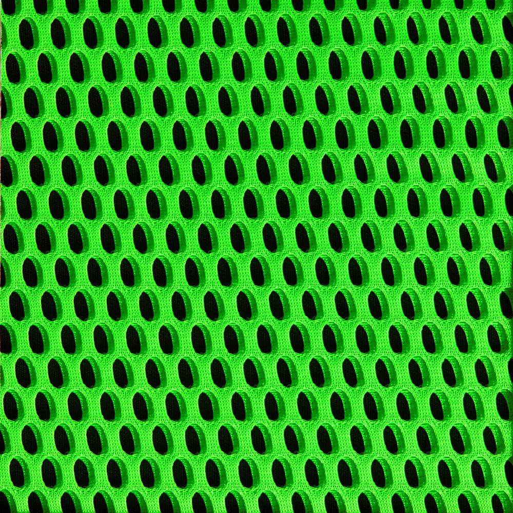 Заготовка из крупной сетки Rete, M, зеленый неон-2
