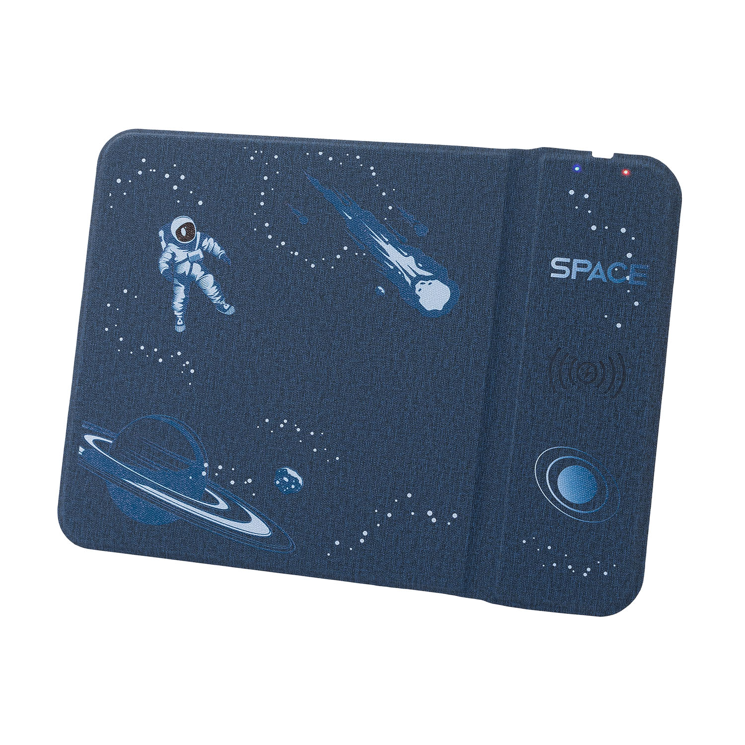 Коврик для мыши с беспроводным зарядным устройством 15W Honor, синий-8