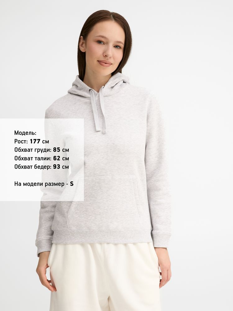 Толстовка женская Spencer Women, светло-серый меланж-3