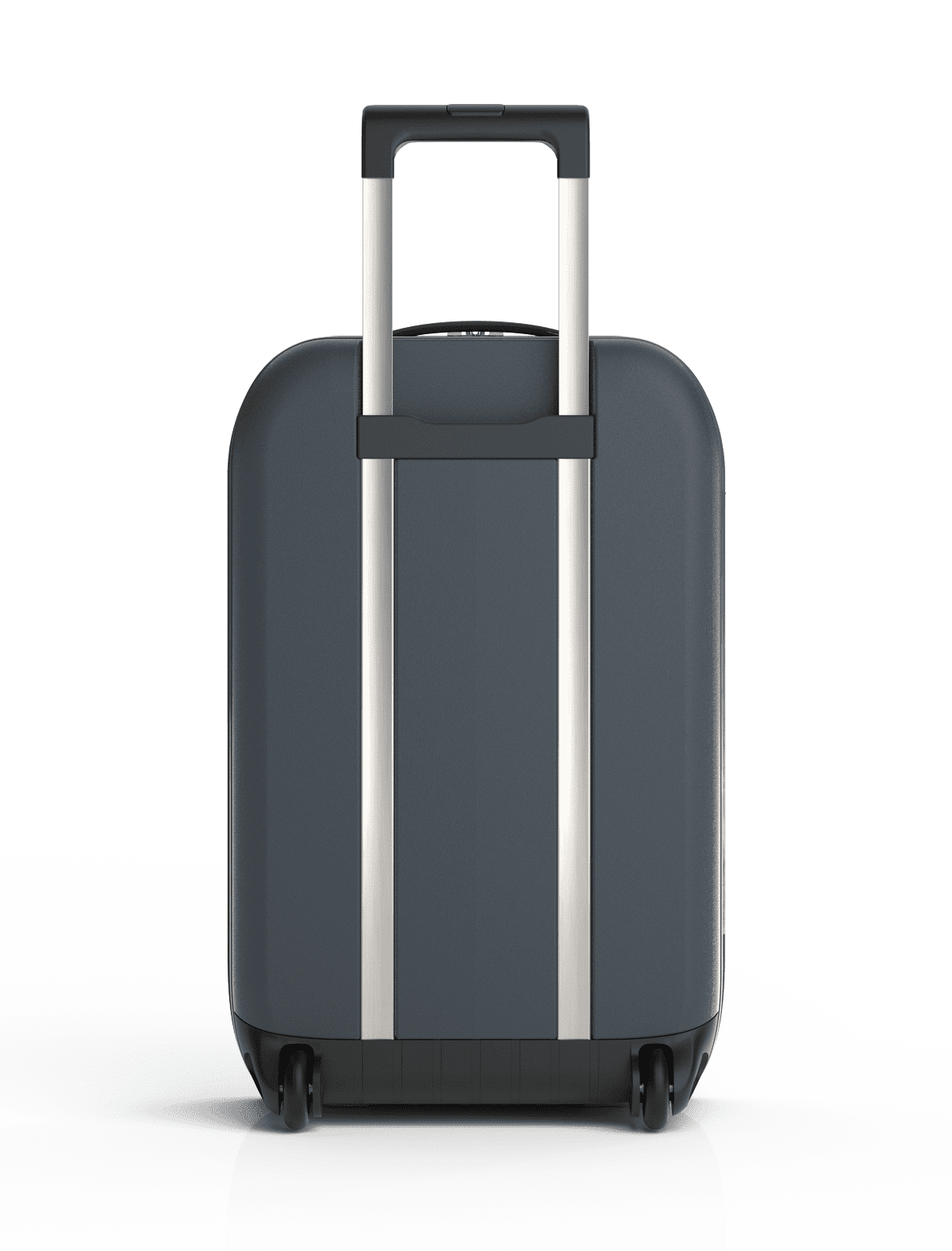 Чемодан складной Rollink Vega II 55x40x20 см, 2 колеса, серо-синий-7