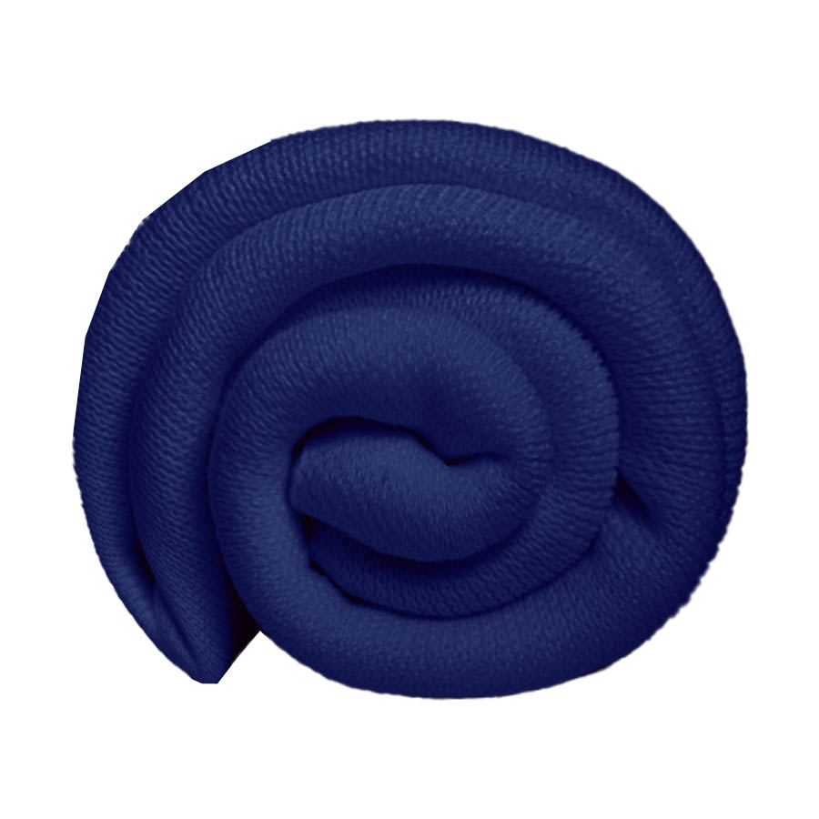 Плед  "Belt"; т.синий; 130 х 180 см; 100% акрил, с поясом, темно-синий-1