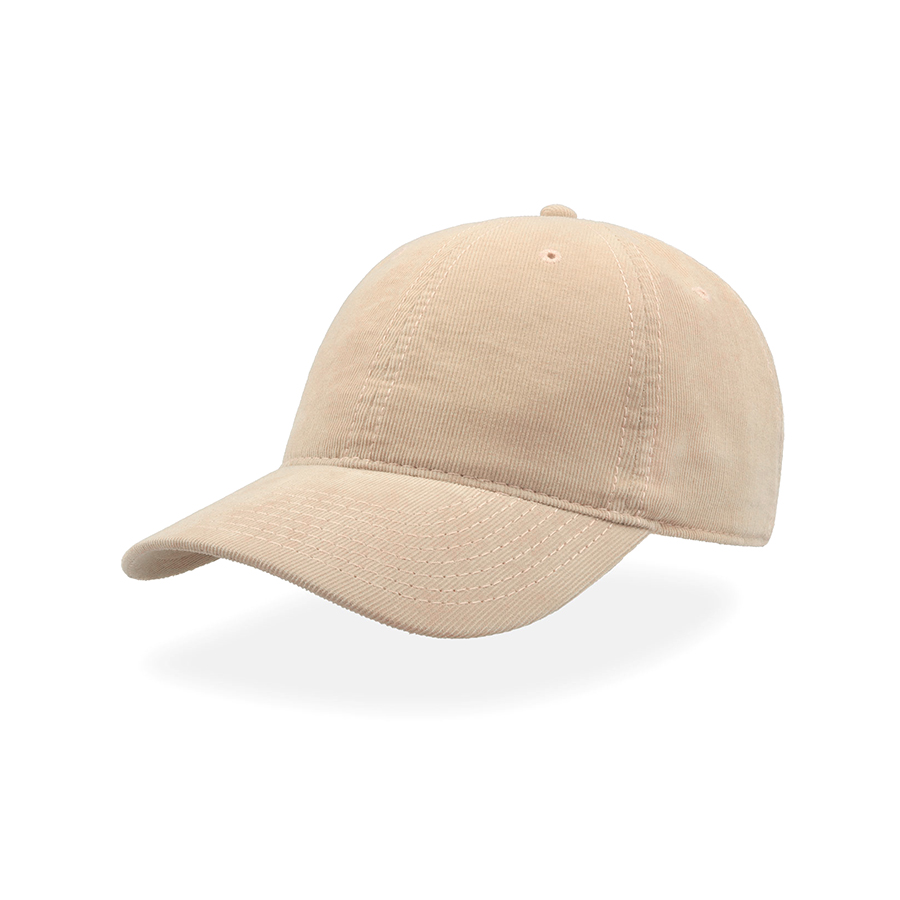 Бейсболка CREEP, 6 клиньев, металлическая застежка, бежевый-0