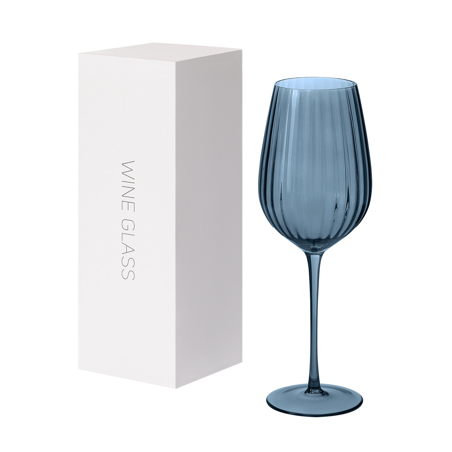 Бокал для вина Тоскана (Toscana), синий-13