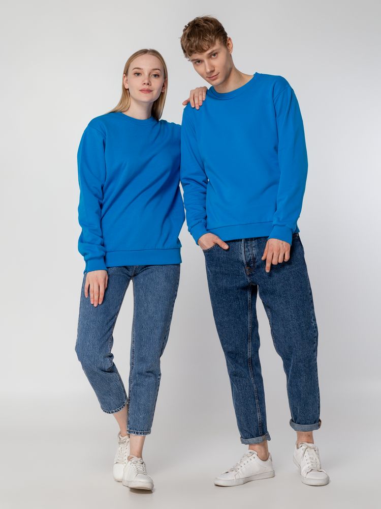 Толстовка Unit Toima Heavy, бирюзовая-8