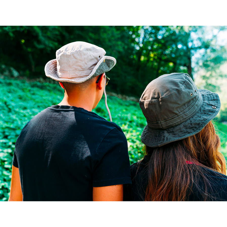 Панама GLOBE TROTTER, хаки-2