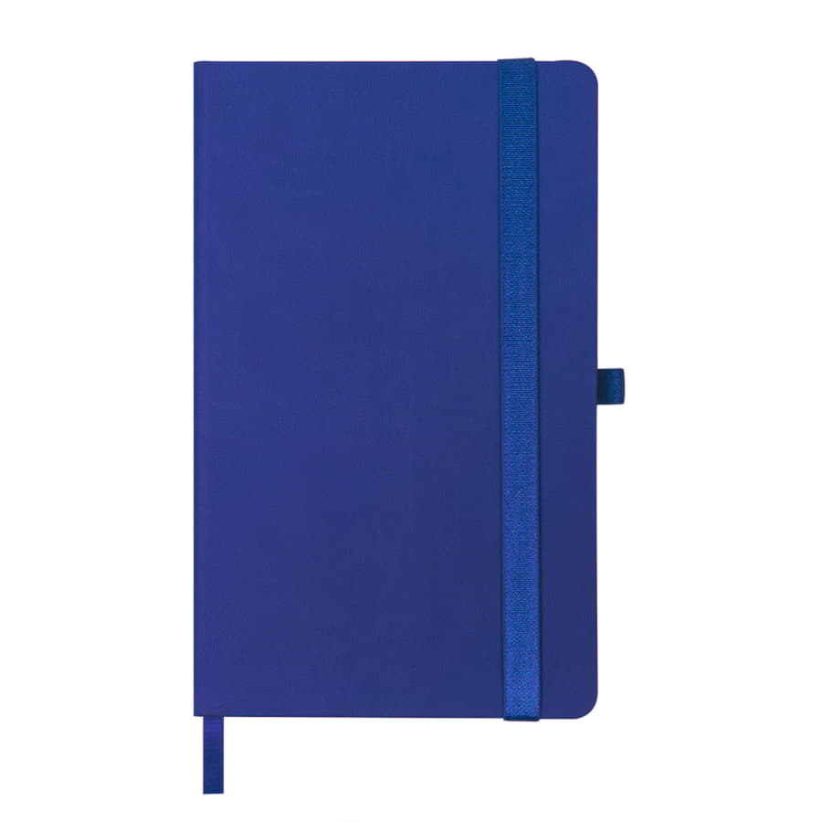 Ежедневник недатированный HAMILTON, A5, темно-синий, кремовый блок, темно-синий-3