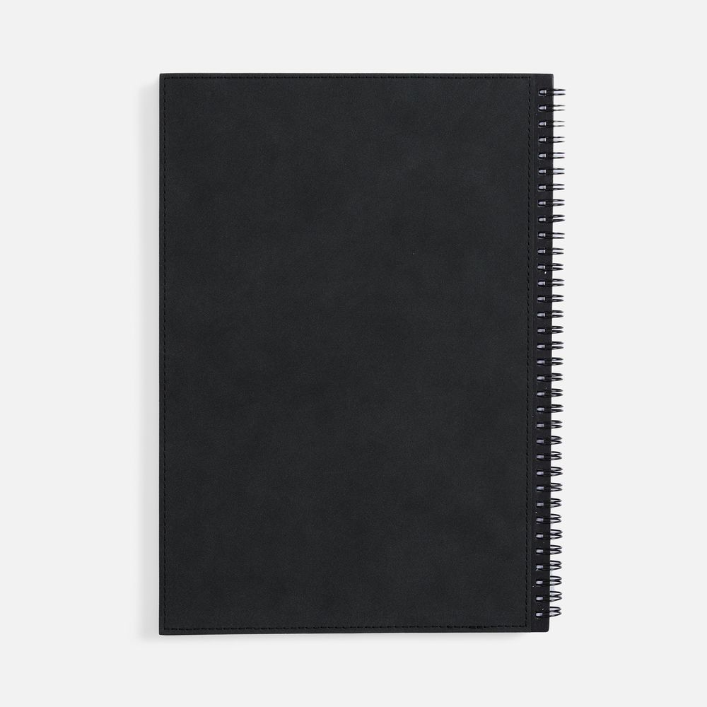 Ежедневник Notera Maxi, недатированный, черный-1