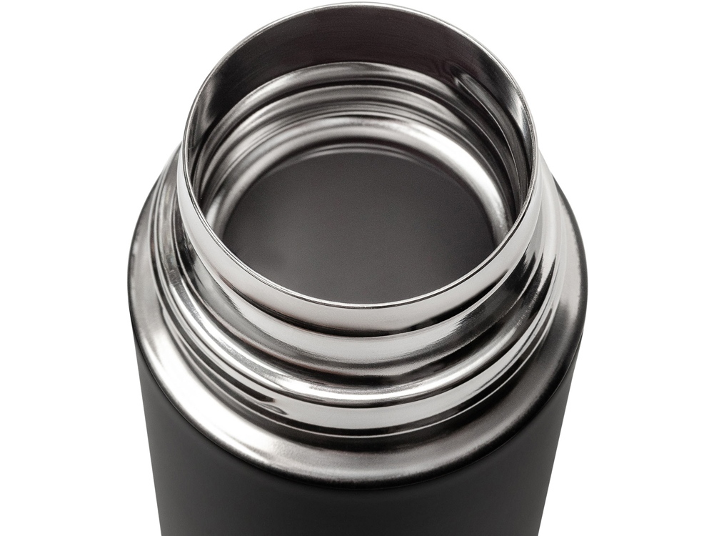 Термос Relaxika 101 (0,5 литра), черный (без лого)-4