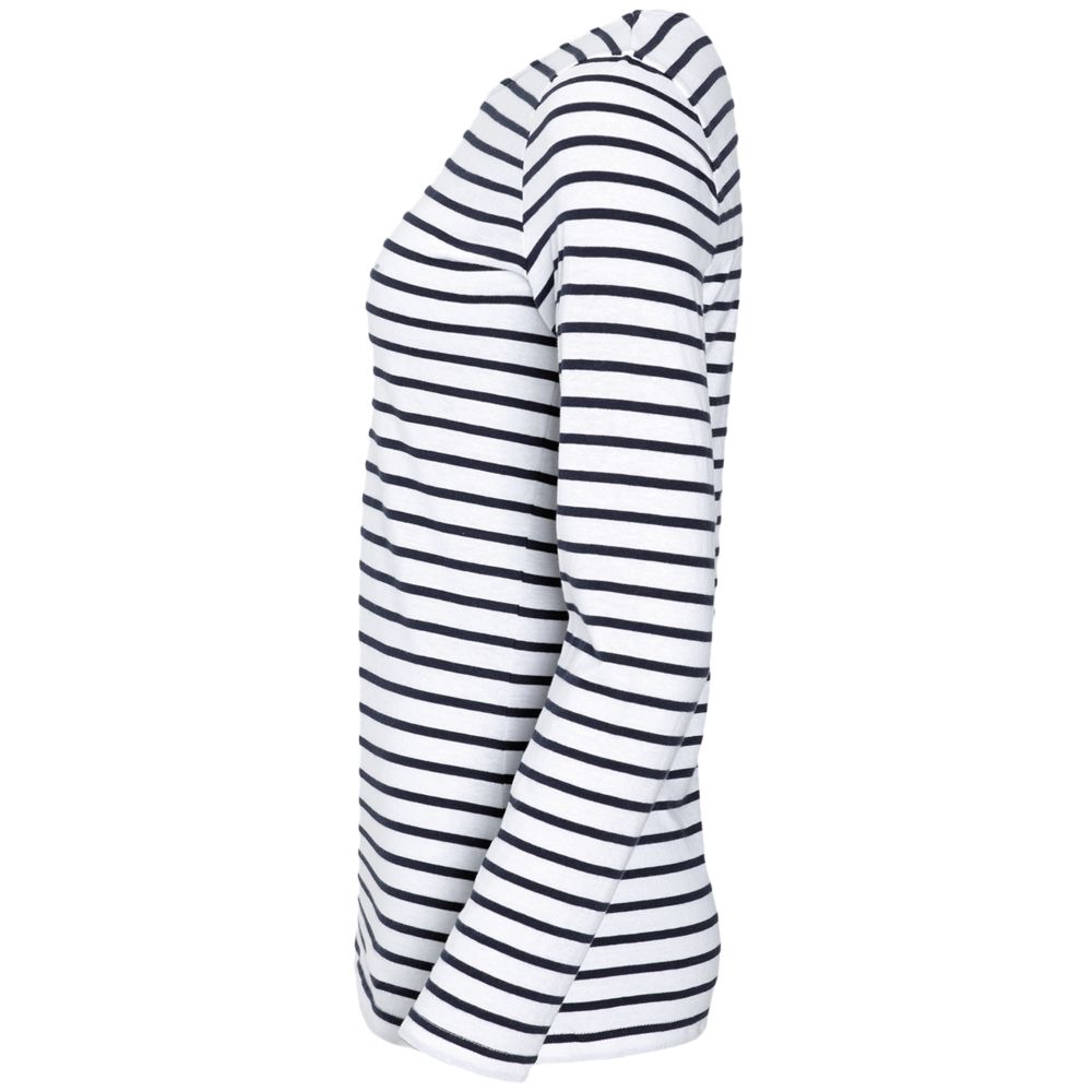 Футболка женская Marine Women, белая с темно-синим-3