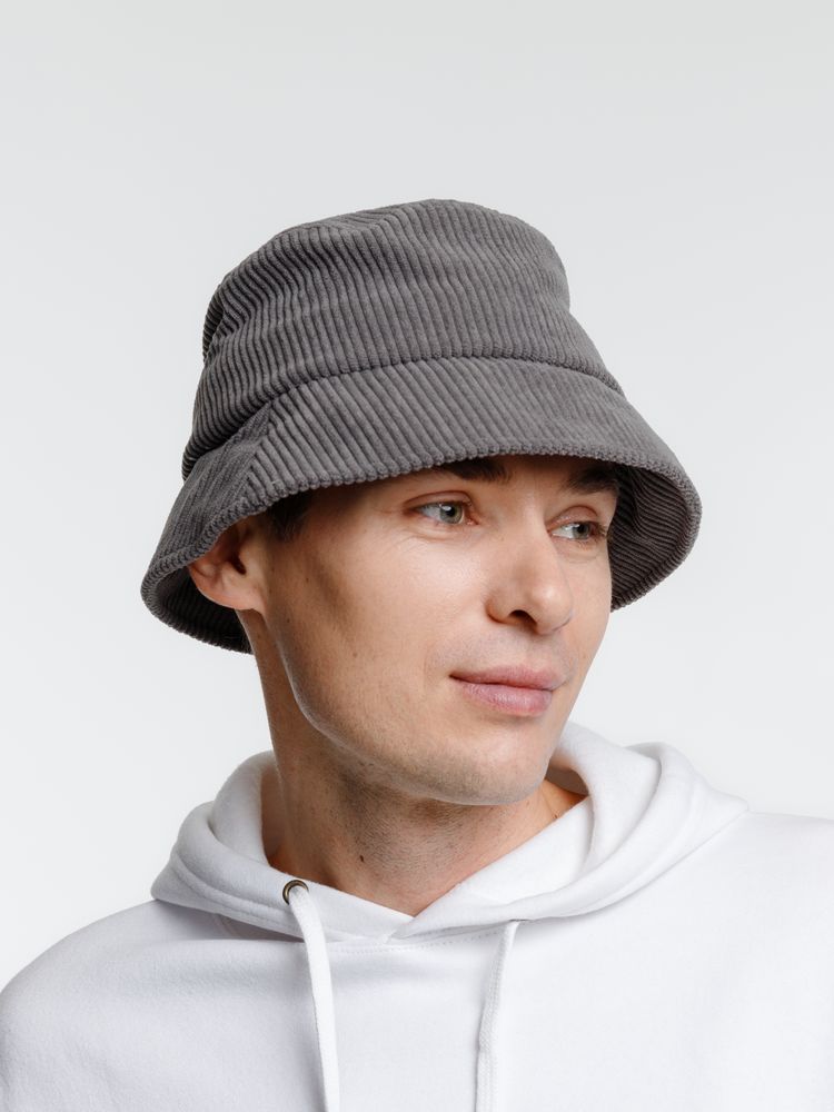 Панама Soft Core, серая-3